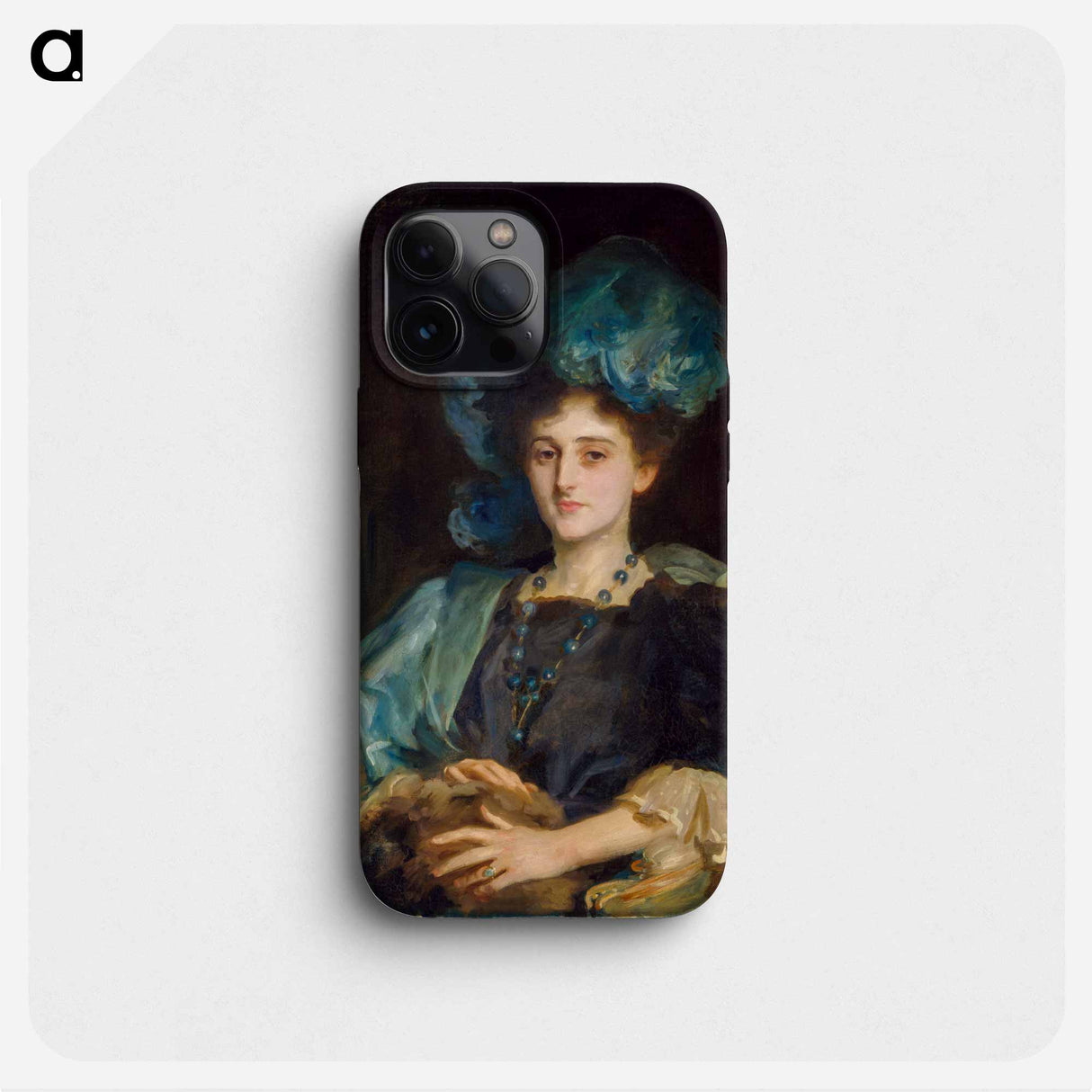 Portrait of Miss Katherine Elizabeth Lewis - ジョン シンガー サージェント Phone Case.