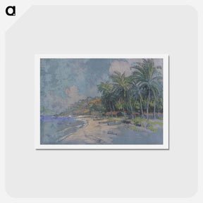 アートポストカード-Beach, Acapulco
 - ジョセフ ペネル Postcard.