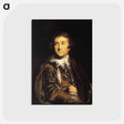 アートポストカード-David-Garrick - ジョシュア レノルズ Postcard.