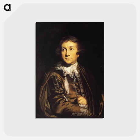 アートポストカード-David-Garrick - ジョシュア レノルズ Postcard.