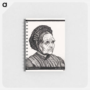 アートメモ帳-Portrait of Laren farmer's wife named Lysemeut - ユリー デ フラーハ Memo.