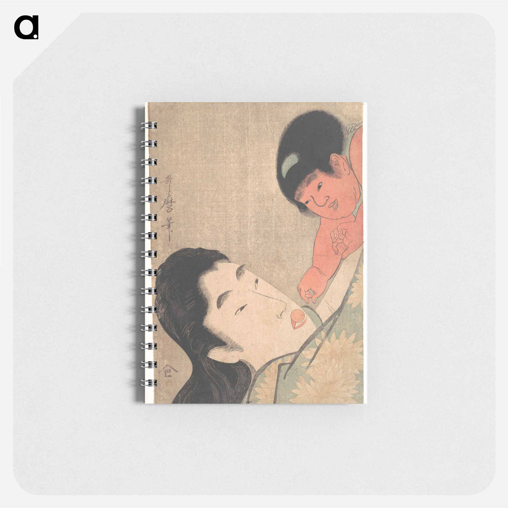 Yamauba and Kintoki - 喜多川 歌麿 Memo.