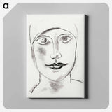 Woman's head - Leo Gestell Canvas.