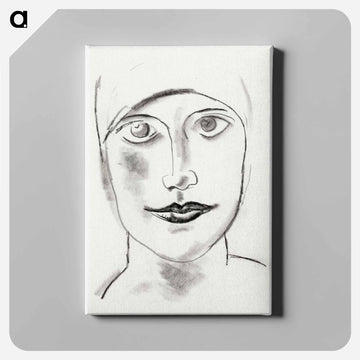 Woman's head - レオ ヘステル Canvas.