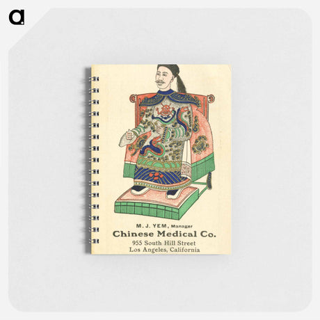 アートメモ帳-Advertisement of Chinese Medical Co.
 - 国立医学図書館 Memo.