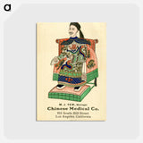 アートポストカード-Advertisement of Chinese Medical Co.
 - 国立医学図書館 Postcard.