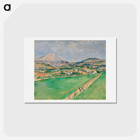 アートポストカード-Toward Mont Sainte-Victoire - ポール セザンヌ Postcard.