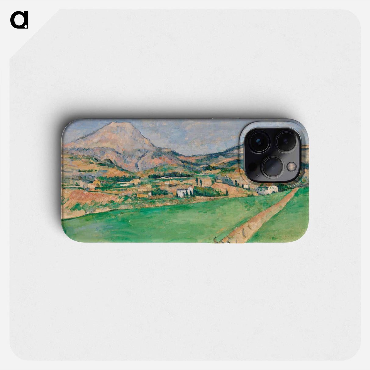 Toward Mont Sainte-Victoire - Paul Cezanne Phone Case.