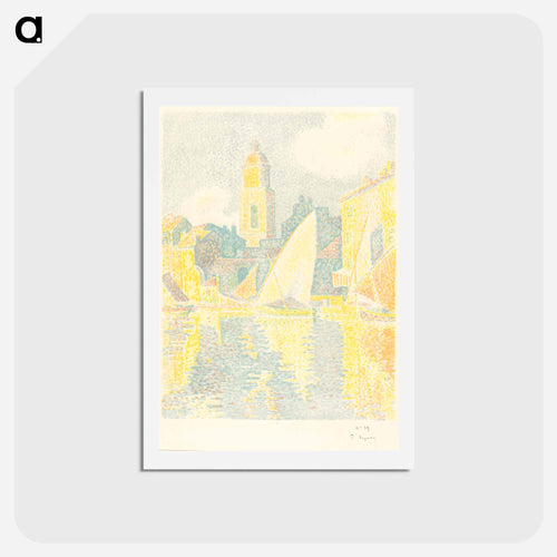 St. Tropez: The Port - Paul Signac Postcard.