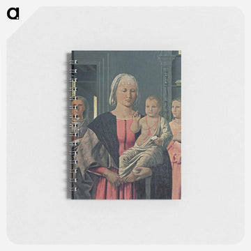 Madonna of Senigallia with Child and Two Angels - ピエロ デラ フランチェスカ Memo.