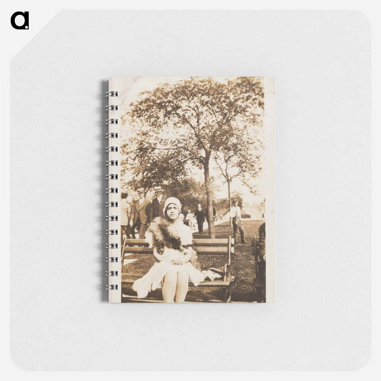 アートメモ帳-Woman on a Park Bench
 - セントルイス美術館 Memo.