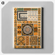 アートパネル-Nineteenth-Century Ornamental Pattern
 - 装飾の文法 Canvas.