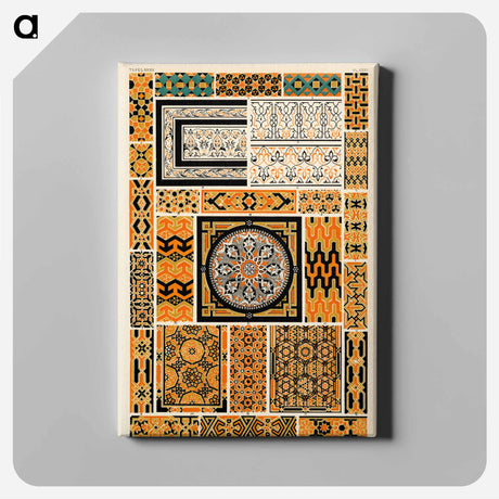 アートパネル-Nineteenth-Century Ornamental Pattern
 - 装飾の文法 Canvas.