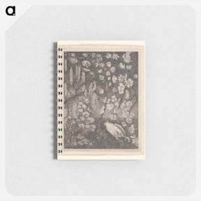 アートメモ帳-Dode vogel onder hazelaar- en kamperfoelietakken - テオ ヴァン ホイテマ Memo.