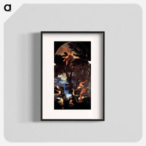 アートポスター-The Death of St Peter Martyr - ティツィアーノ ヴェチェッリオ Poster.