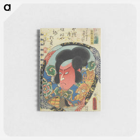 アートメモ帳-Actor's Role Portrait from the Series Imayo Oshie Kagami
 - 歌川 国貞 Memo.