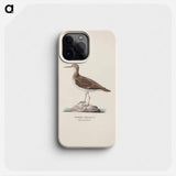 Common sandpiper - Wilhelm von Wright Phone Case.