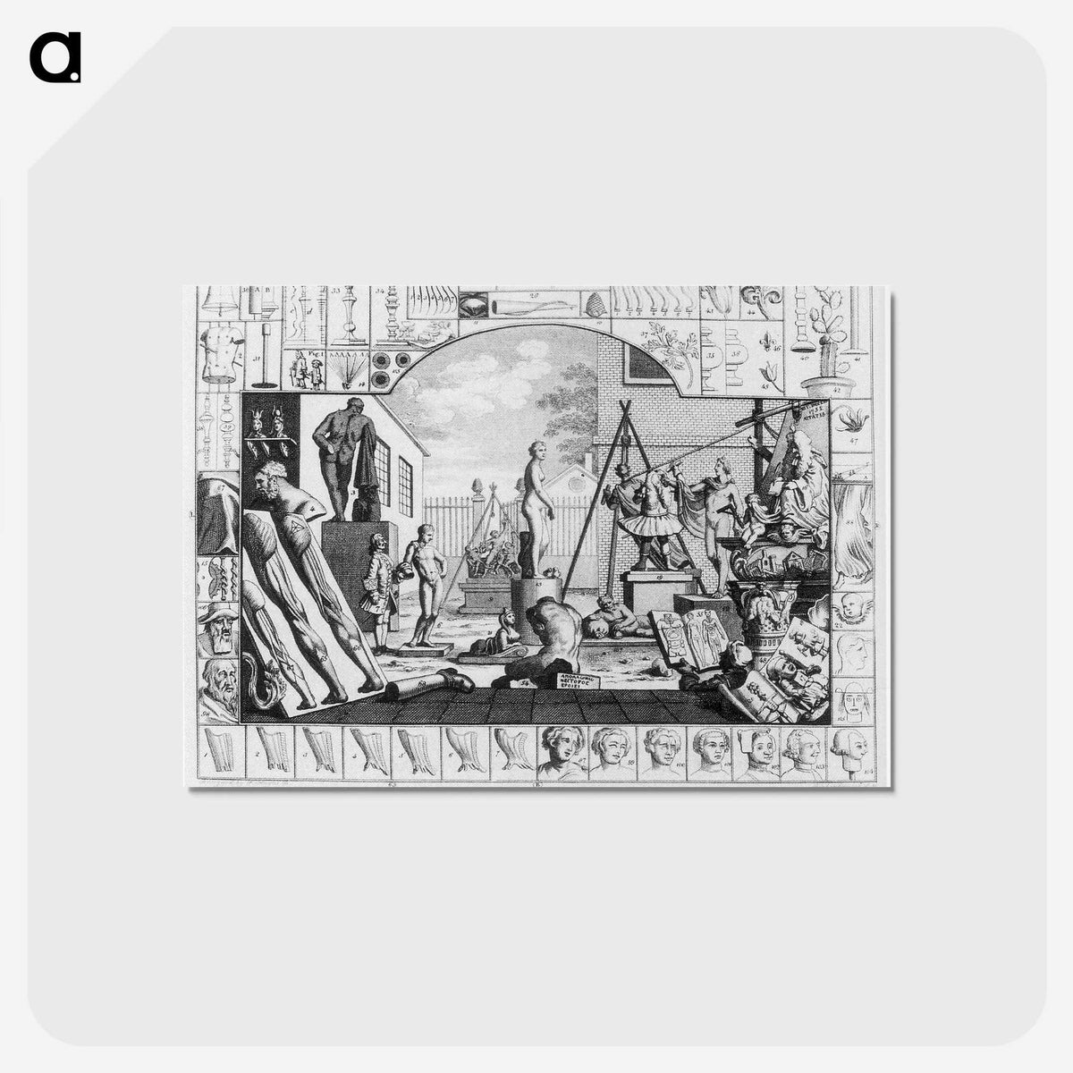 1-80_William-Hogarth_postcard