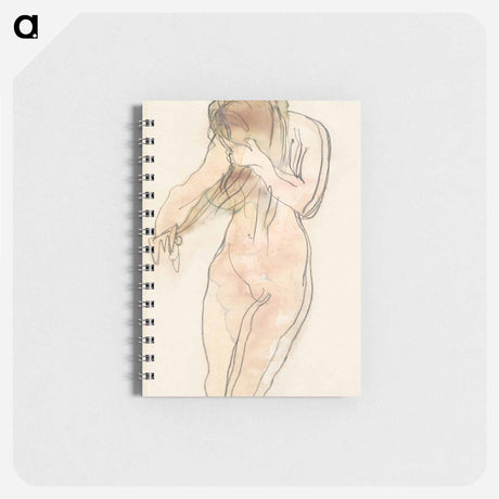 アートメモ帳-Study of nude (standing, combing her hair)
 - イェール大学アートギャラリー Memo.