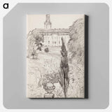 (unknown) part of a sketchbook - アルバート エーデルフェルト Canvas.