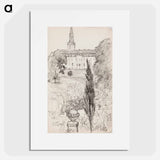 (unknown) part of a sketchbook - アルバート エーデルフェルト Poster.