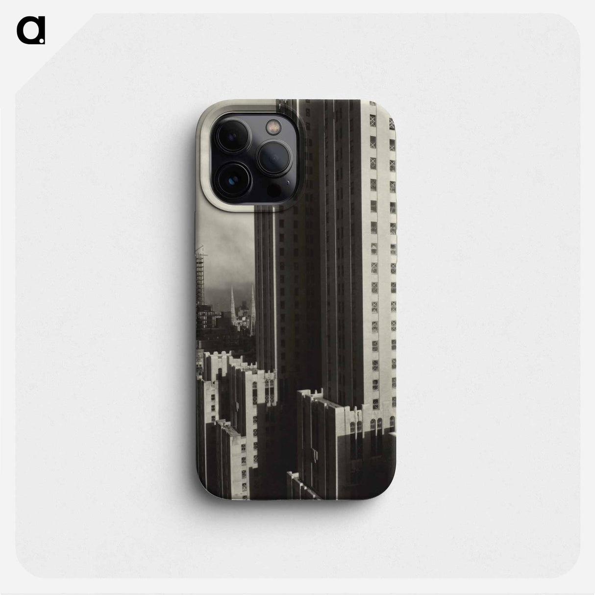 From My Window at the Shelton, West - アルフレッド スティーグリッツ Phone Case.