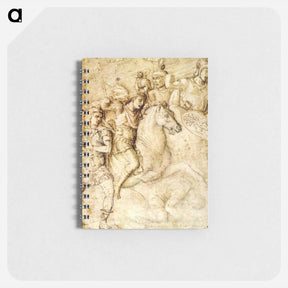 アートメモ帳-Study of an Ancient Bas Relief of the Arch of Constantine - アンドレア マンテーニャ Memo.