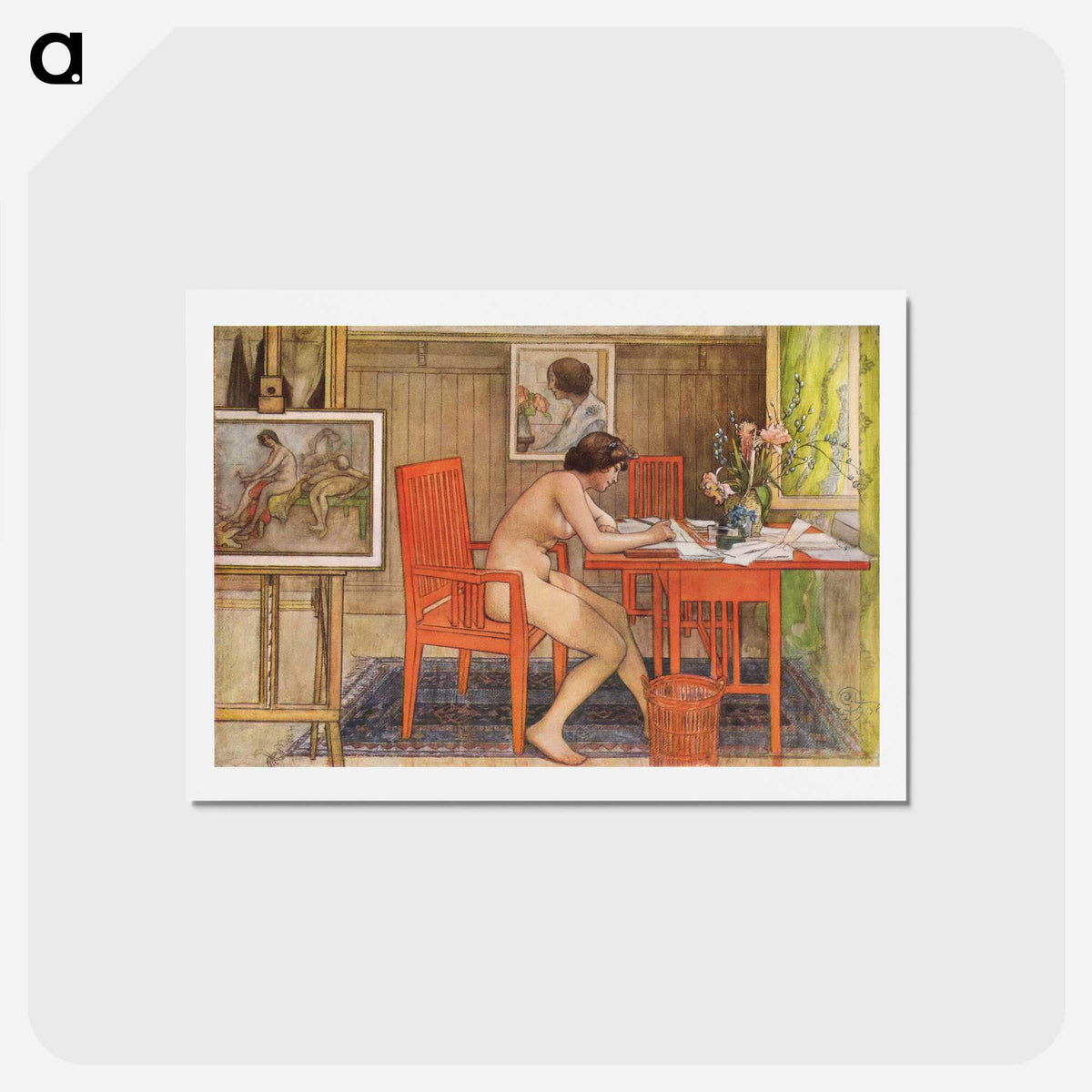 1-81_Carl-Larsson_hagaki
