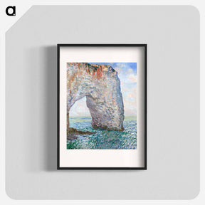 アートポスター-The Manneporte near Étretat - クロード モネ Poster.