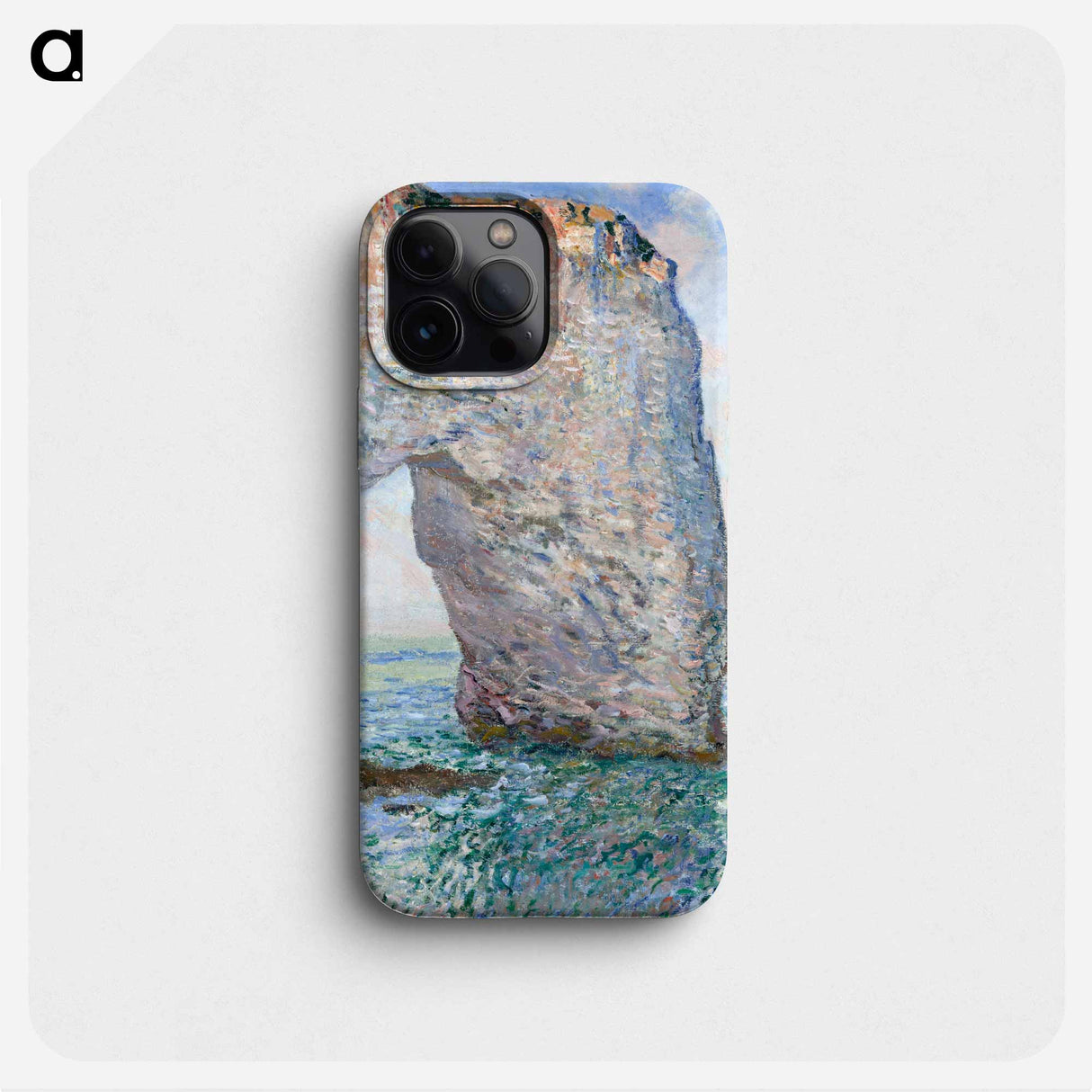 The Manneporte near Étretat - クロード モネ Phone Case.