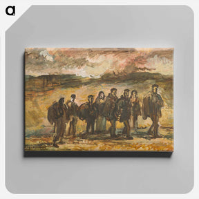 アートパネル-Refugees
 - シプリアン マジェルニク Canvas.