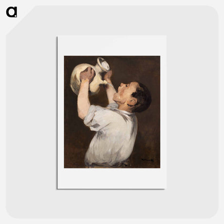 アートポストカード-Boy with Pitcher - エドゥアール マネ Postcard.