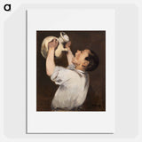 Boy with Pitcher - Édouard Manet Poster.