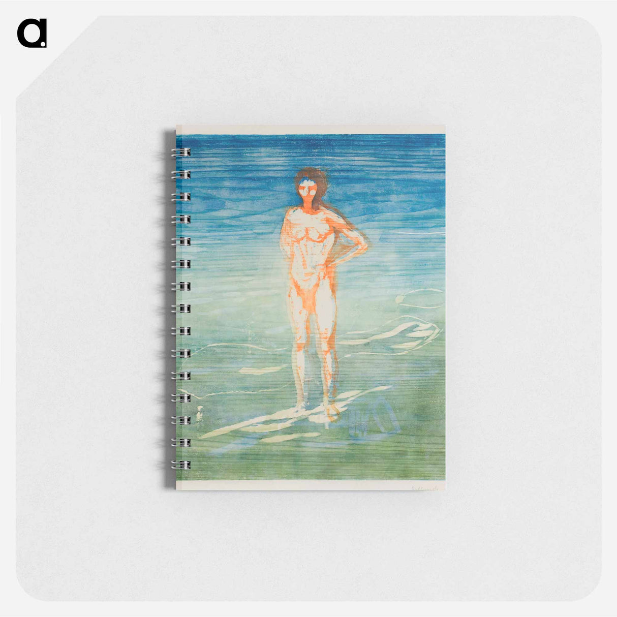 Man Bathing - エドヴァルド ムンク Memo.