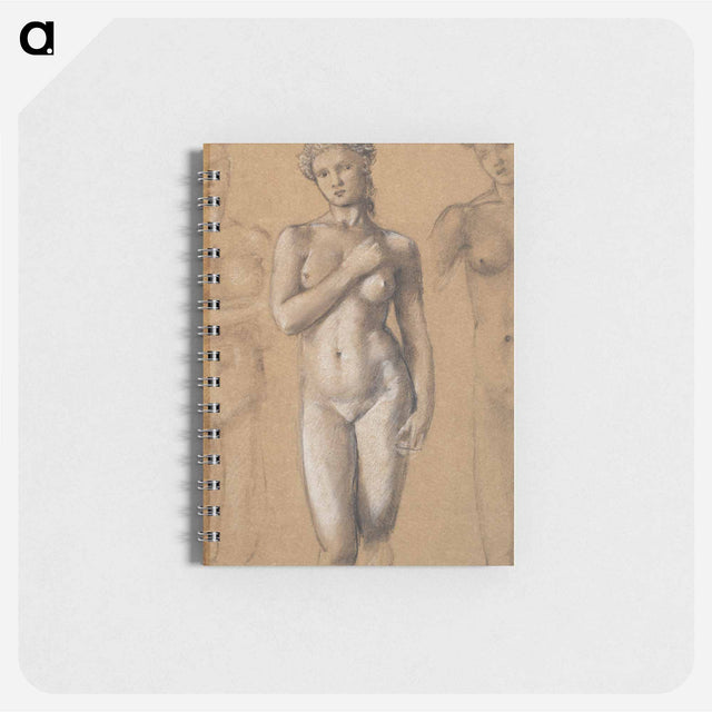 アートメモ帳-Female Nude: Three Studies, possibly for Venus - エドワード バーン ジョーンズ Memo.