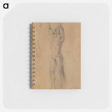 Study sheet male nudes by Egon Schiele - エゴン シーレ Memo.