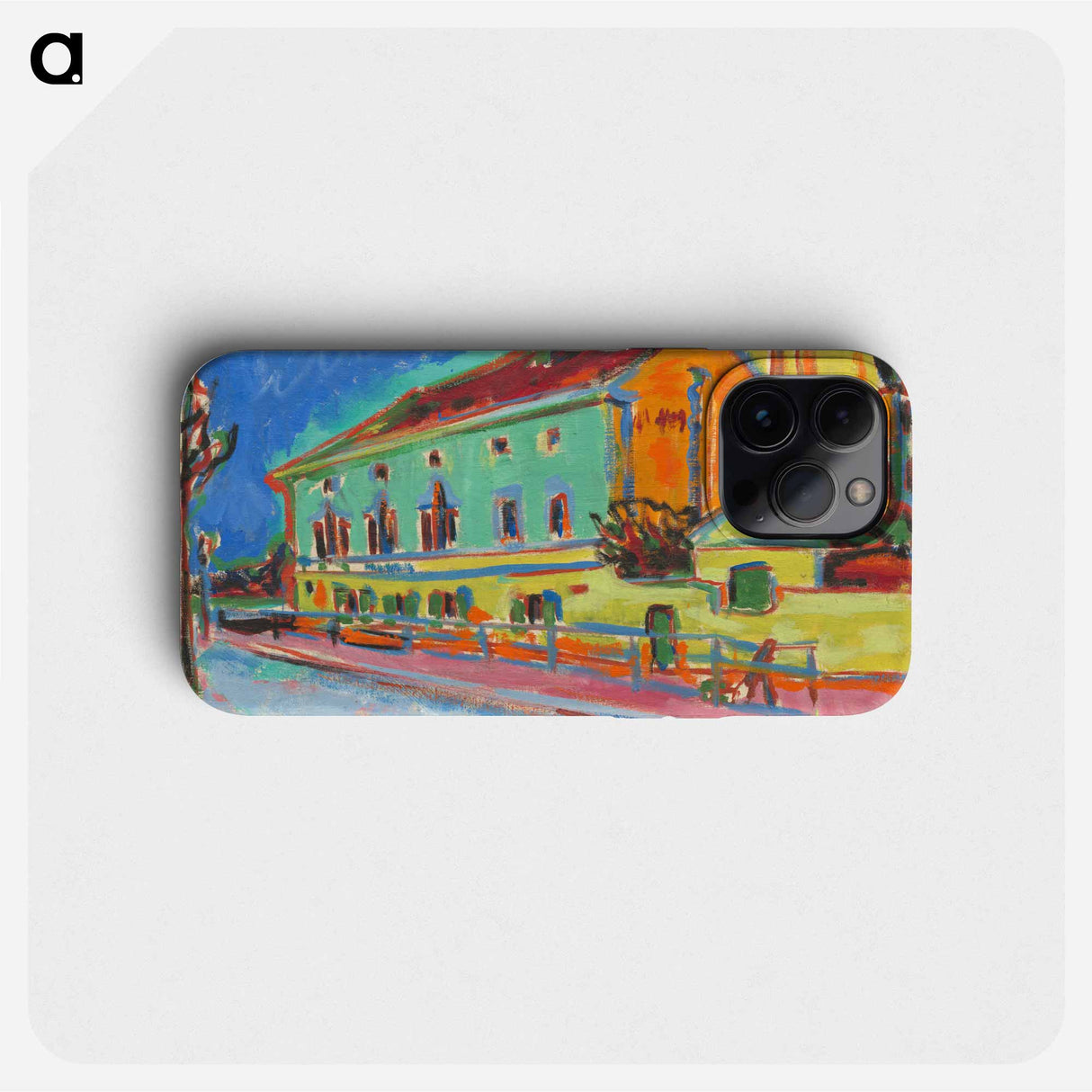 Dance Hall Bellevue - Ernst Ludwig Kirchner Phone Case.