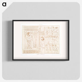 アートポスター-Amenhotep III
 - エジプト美術史 Poster.