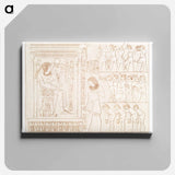 アートパネル-Amenhotep III
 - エジプト美術史 Canvas.