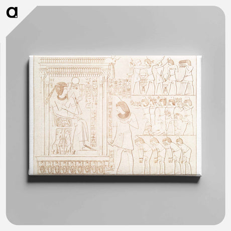 アートパネル-Amenhotep III
 - エジプト美術史 Canvas.