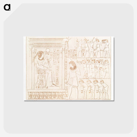 アートポストカード-Amenhotep III
 - エジプト美術史 Postcard.