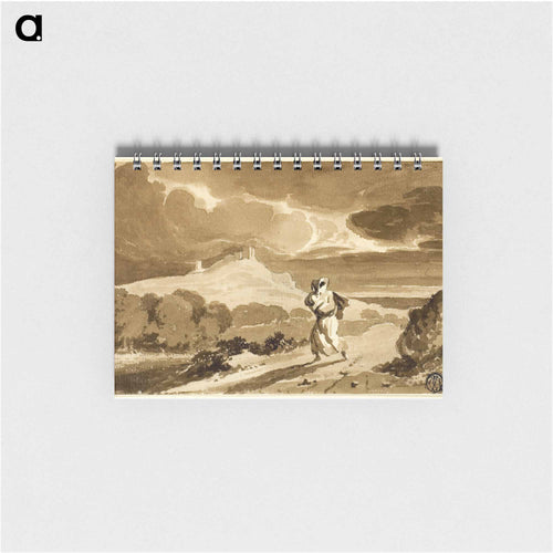 Woman with Baby Fleeing Across Moors
 - ジョン コンスタブル Memo.