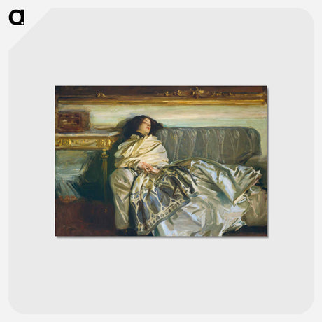 アートポストカード-Nonchaloir - ジョン シンガー サージェント Postcard.