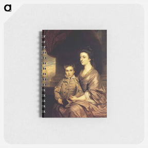 アートメモ帳-Elizabeth, Countess of Pembroke and Her Son - ジョシュア レノルズ Memo.