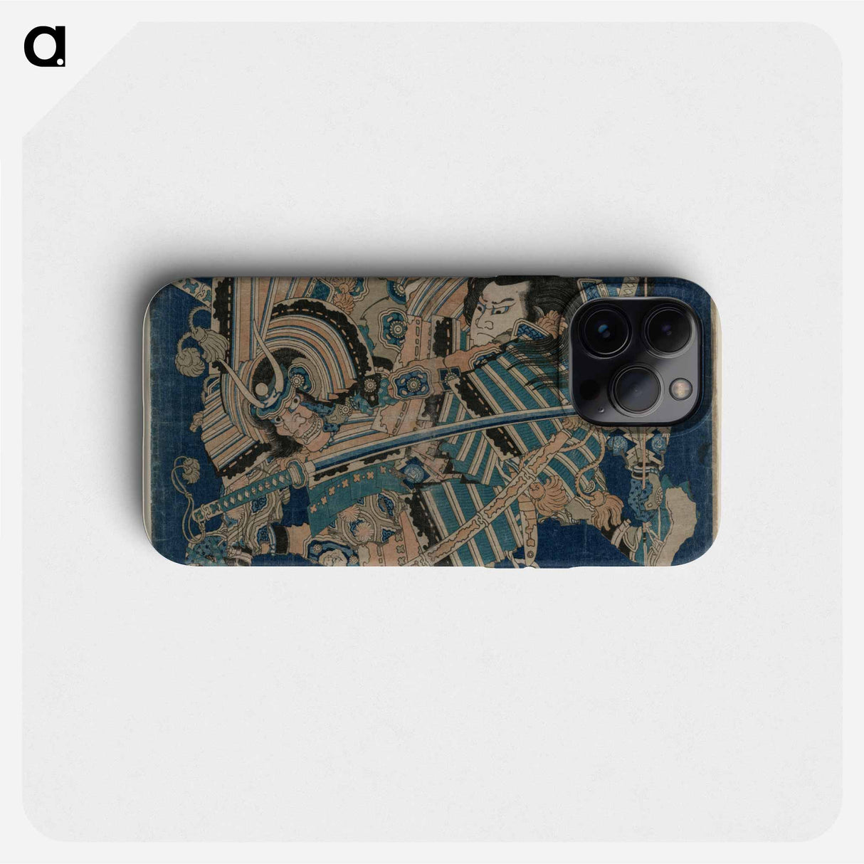 Hokusai's Kamakura No Gengoro erobert Torinoumi Tasaburo - 葛飾 北斎 Phone Case.