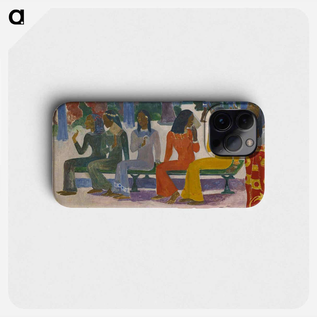 Ta Matete (We Shall Not Go to Market Today) - Paul Gauguin Phone Case.