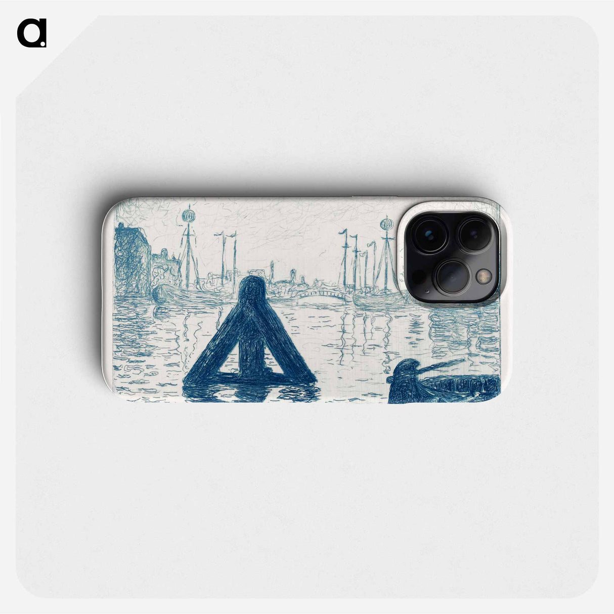 Harbor in Holland–Flushing - ポール シニャック Phone Case.