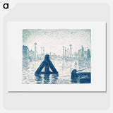 アートポスター-Harbor in Holland–Flushing - ポール シニャック Poster.