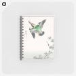 アートメモ帳-Japanese Common Kingfisher Illustration
 - 鳥類図鑑 Memo.