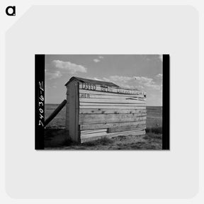 アートポストカード-Sanitary Facilities, Midway, Idaho
 - ラッセル リー Postcard.